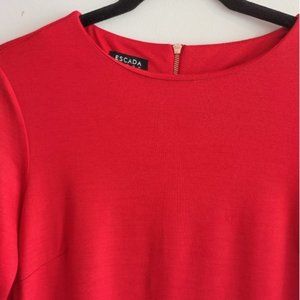 Escada Sport Red Dress M